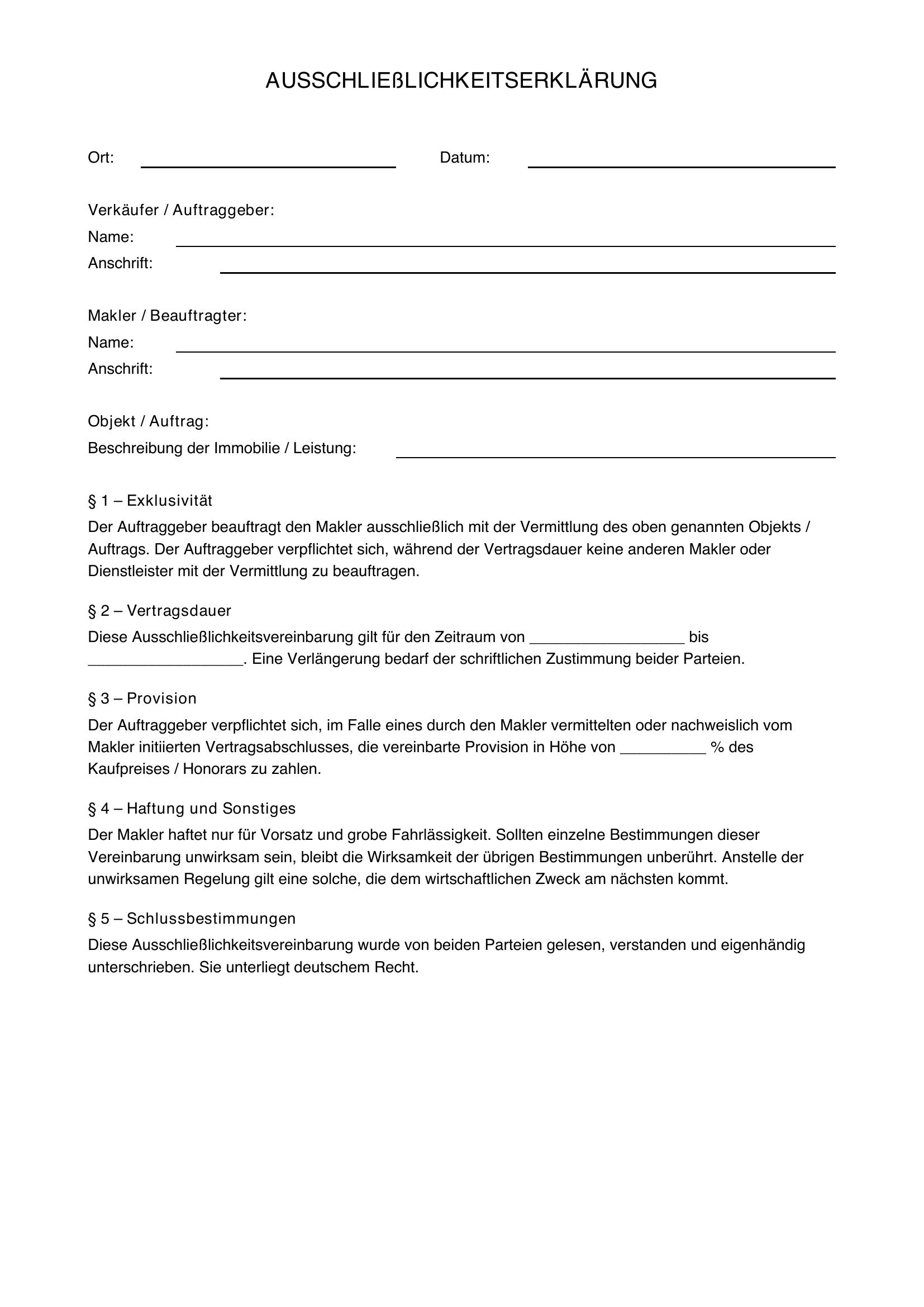 Vodafone Kündigung Vorlage